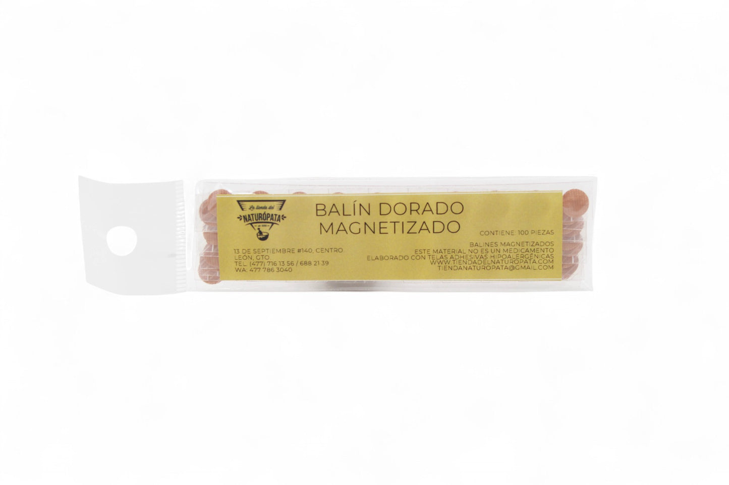 Balin Magnetizado (Oro y Plata)