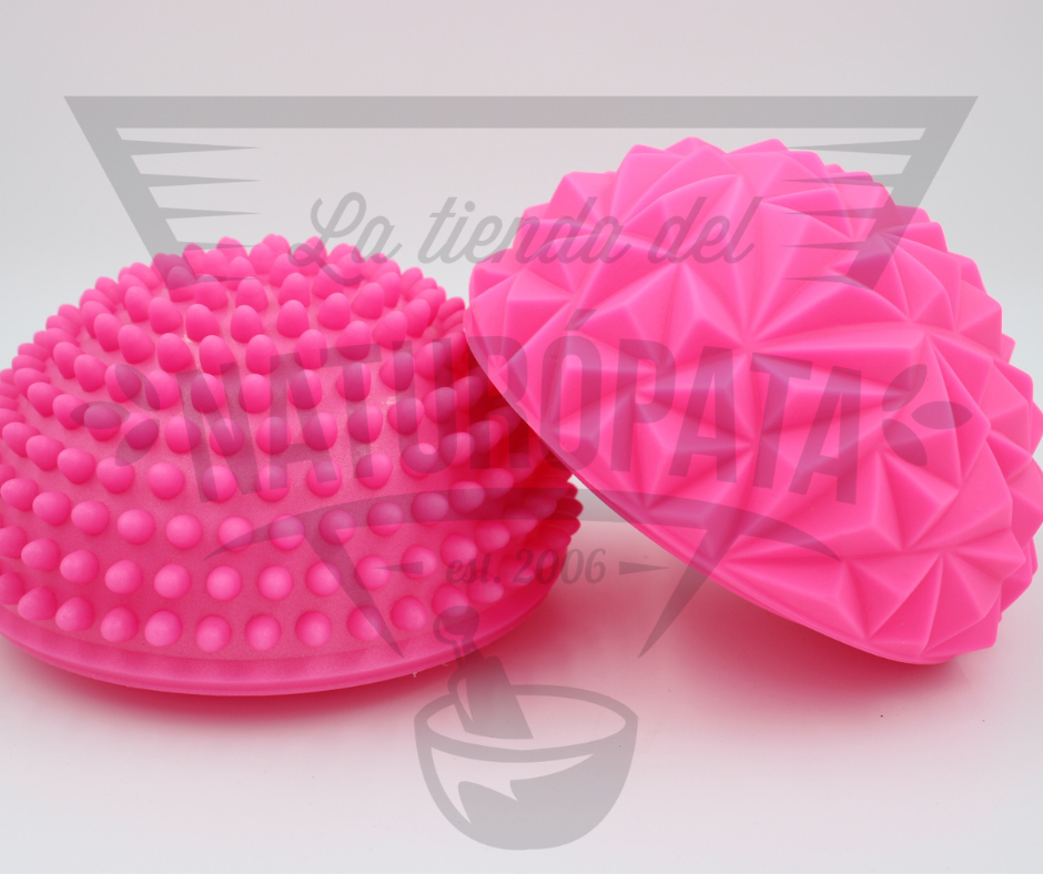 Mini Pelota de Equilibrio (Mini Bosu) -Mini Half Spike Ball