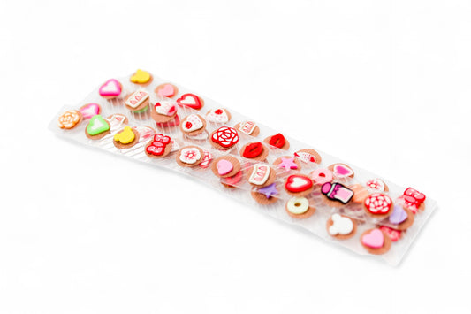 Tira de balin decorado figuras (20 y 50 piezas)