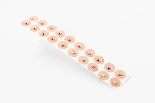 Tira de Balín Decorado Tornasol (Piedra Swarovski 20pzs)