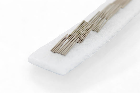 Agujas Faciales para Acupuntura (0.14 x 7 mm, marca Natural, 100 piezas)