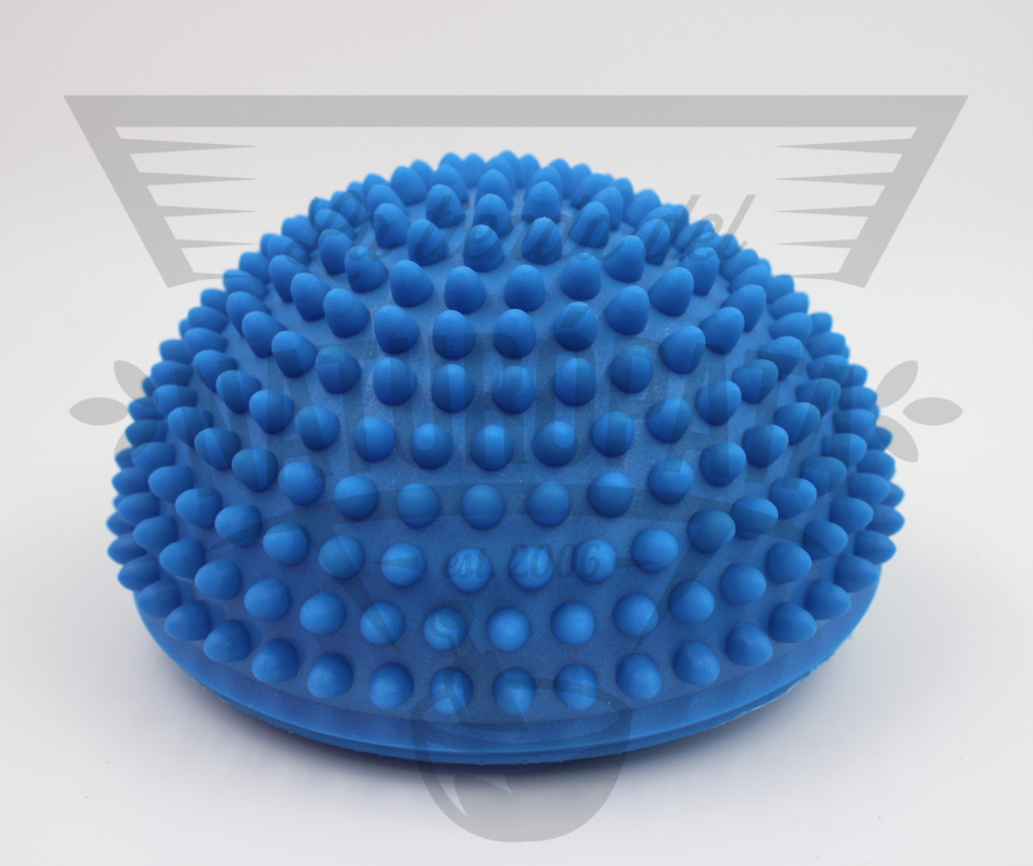 Mini Pelota de Equilibrio (Mini Bosu) -Mini Half Spike Ball