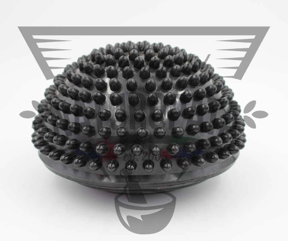 Mini Pelota de Equilibrio (Mini Bosu) -Mini Half Spike Ball