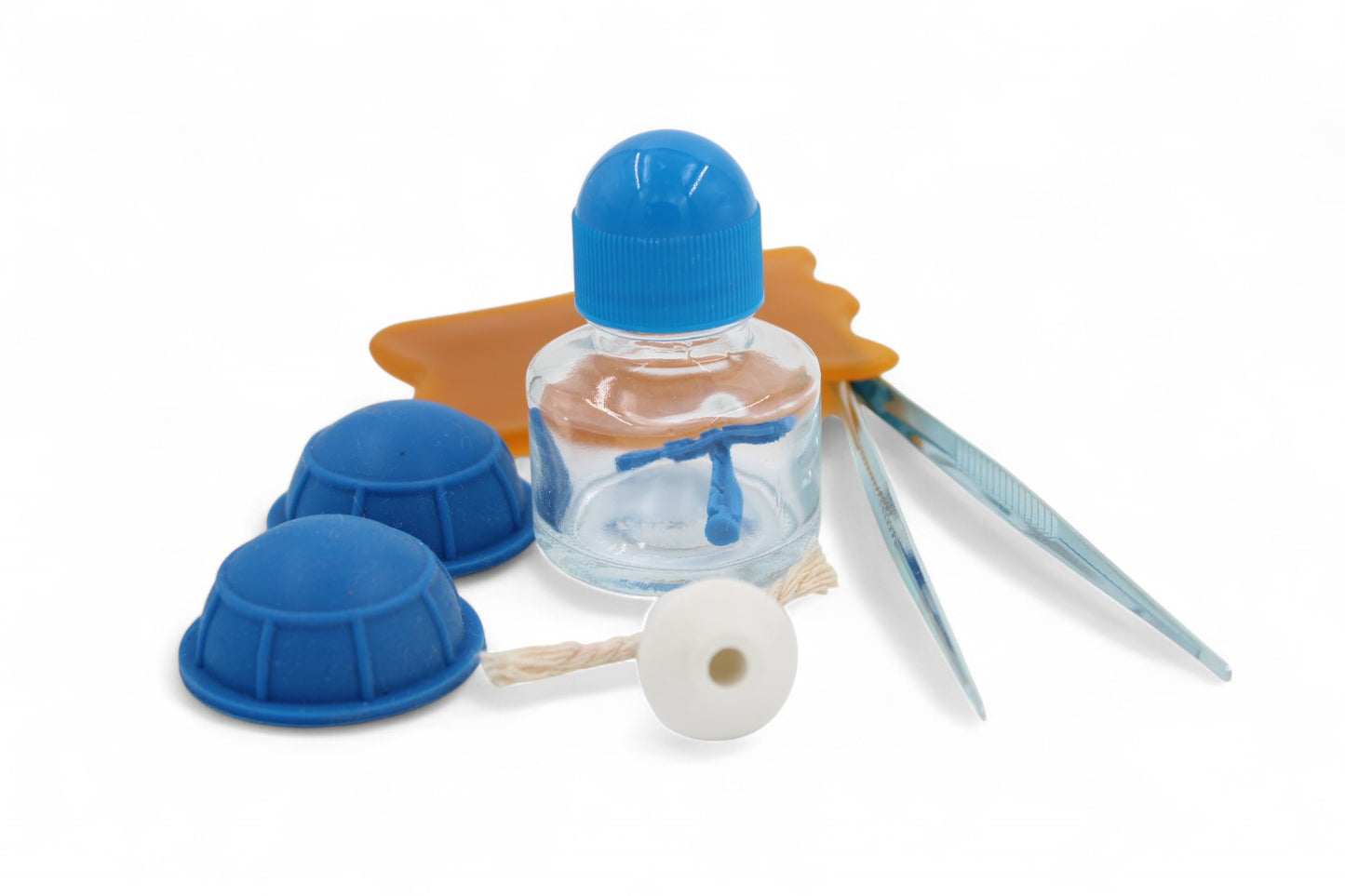 Kit de 12 Ventosas de Cristal- Cupping Therapy