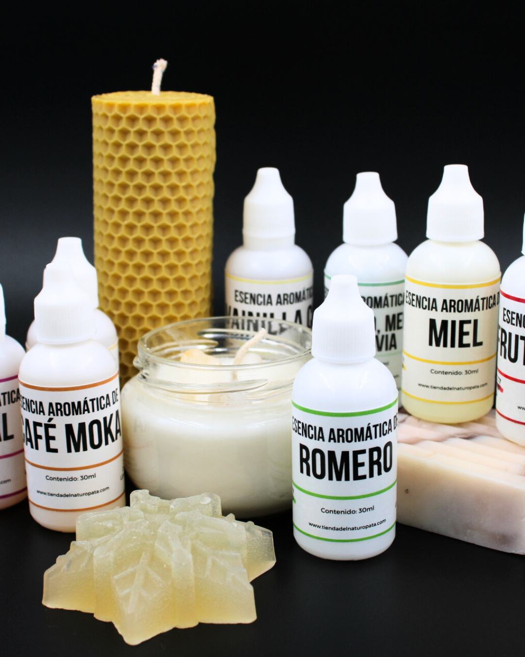 Esencias Aromáticas (30ml) -Elaboración de Velas, Jabones y Cosmética
