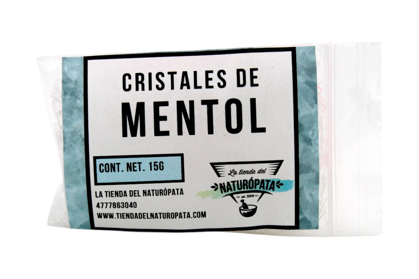Cristales de Mentol