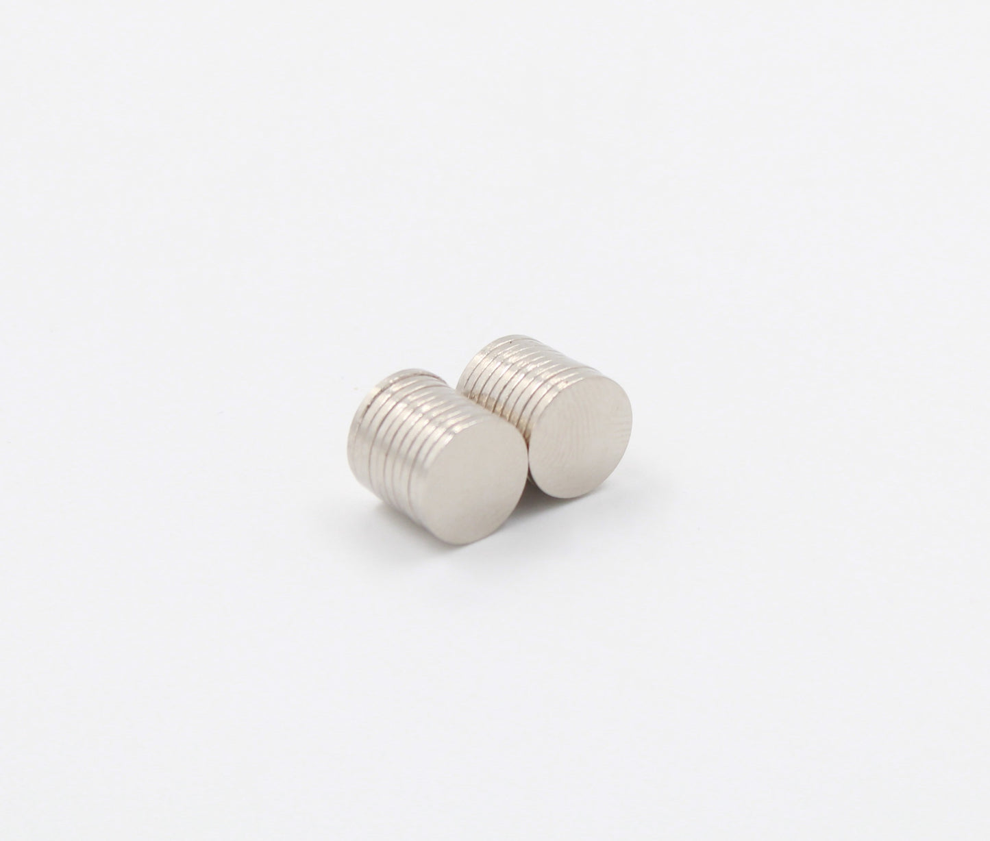 Set Imán de Neodimio Tipo Pila de Reloj (Delgado, 20 piezas)