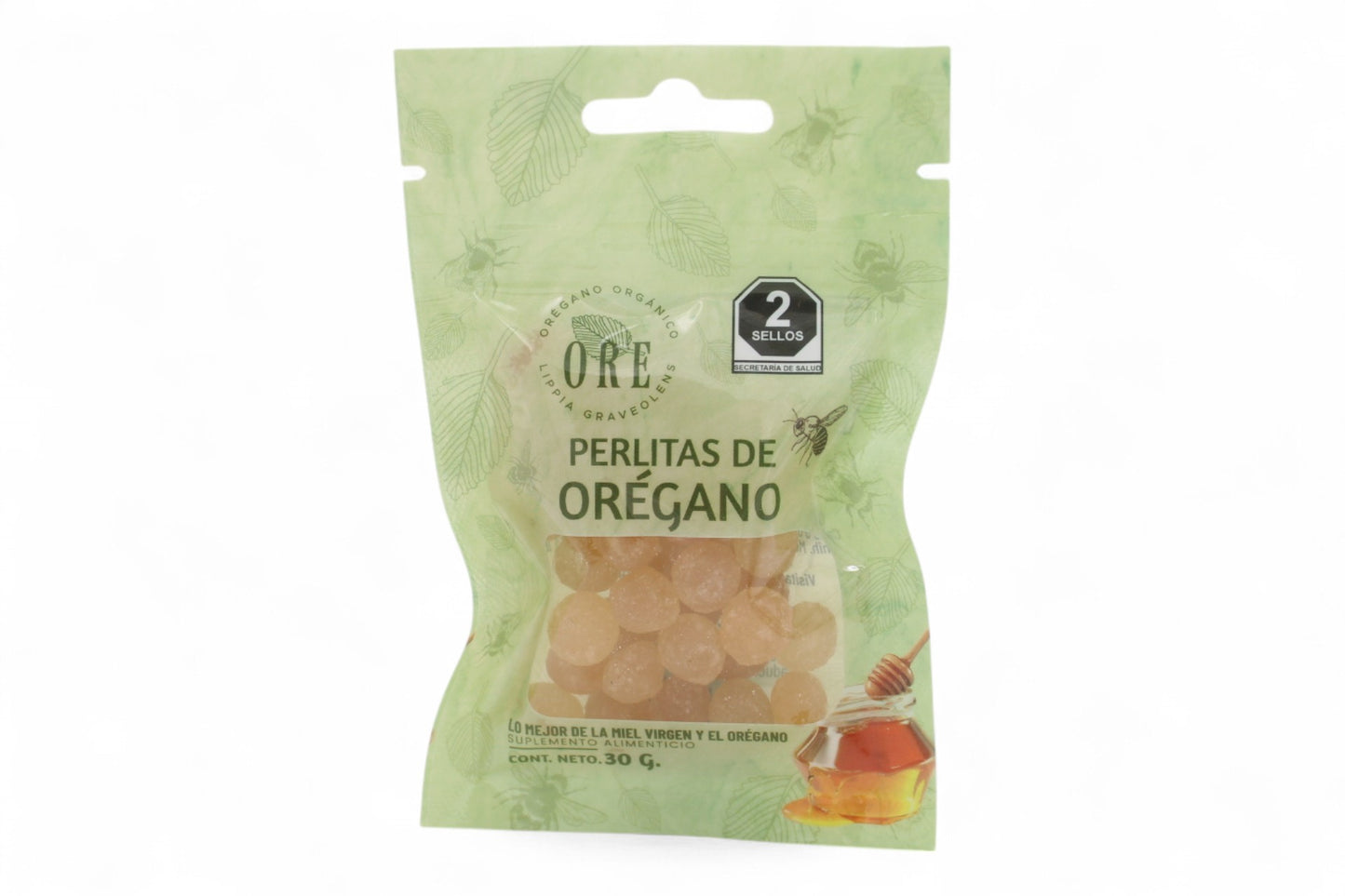 Perlitas de Miel y Orégano- ORE