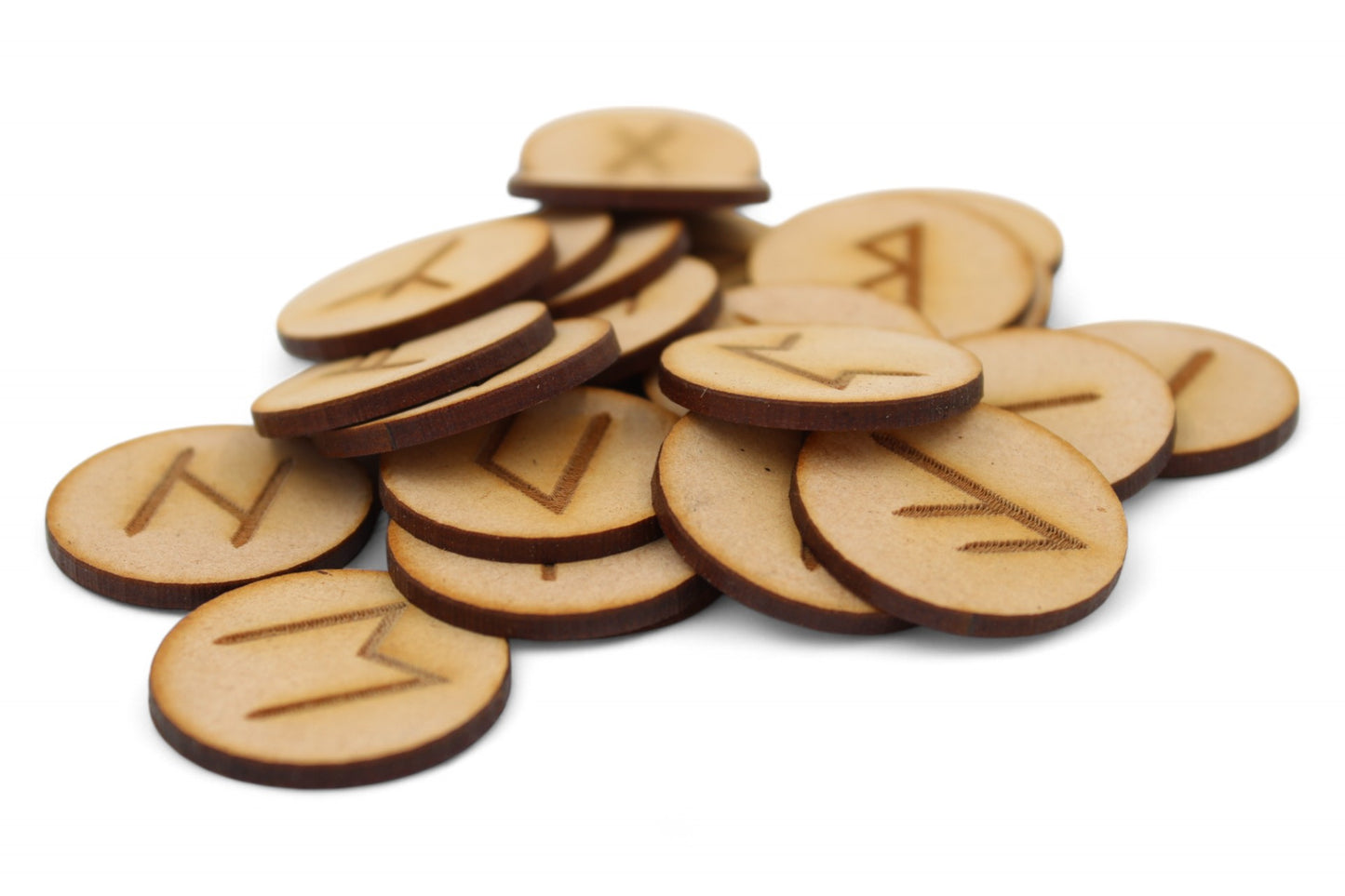 Runas Vikingas/Celtas Grabadas en Madera MDF