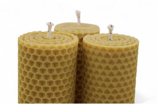 Velas de Miel Natural