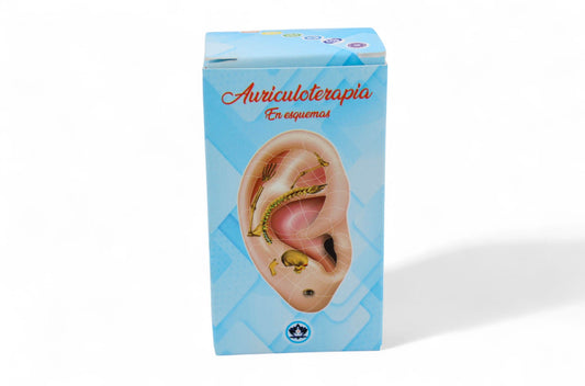 Tarjetas Didácticas de Auriculoterapia (122 esquemas)