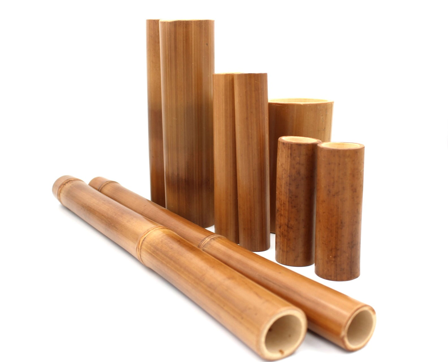 Kit de varas de bambú para masaje (10 piezas)